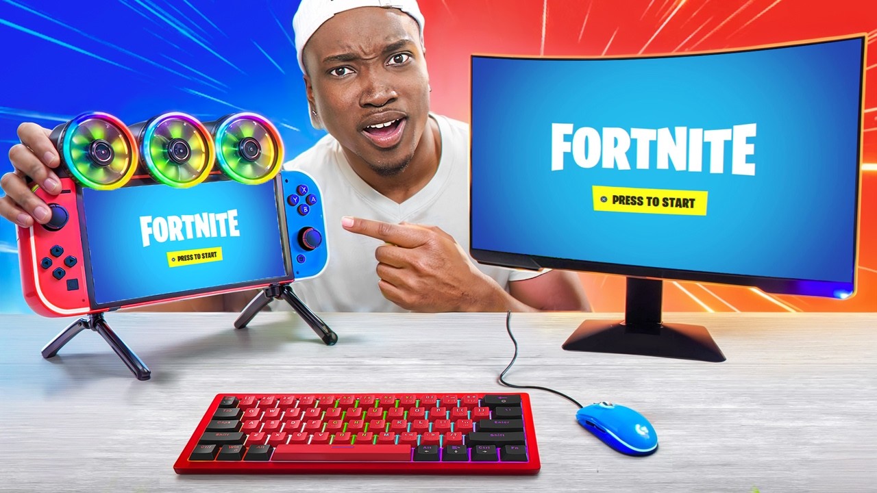 Я собрал игровую систему Nintendo Switch!