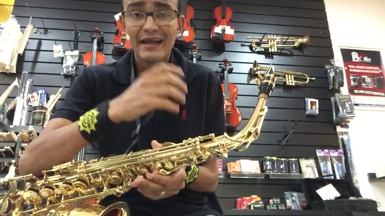 Super dica pra vc adquirir um Sax excelente custo beneficio Vsas701vogga Sax Alto