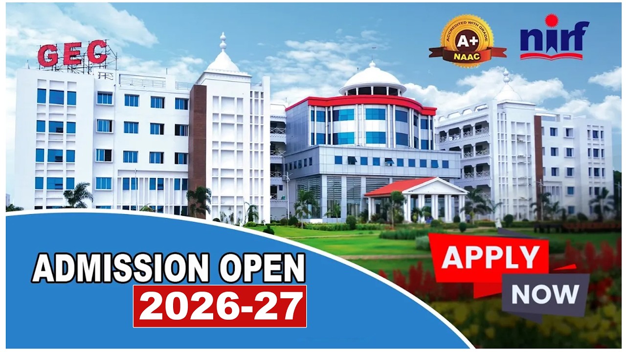 GEC Autonomous College - Admissions Open for 2026-27