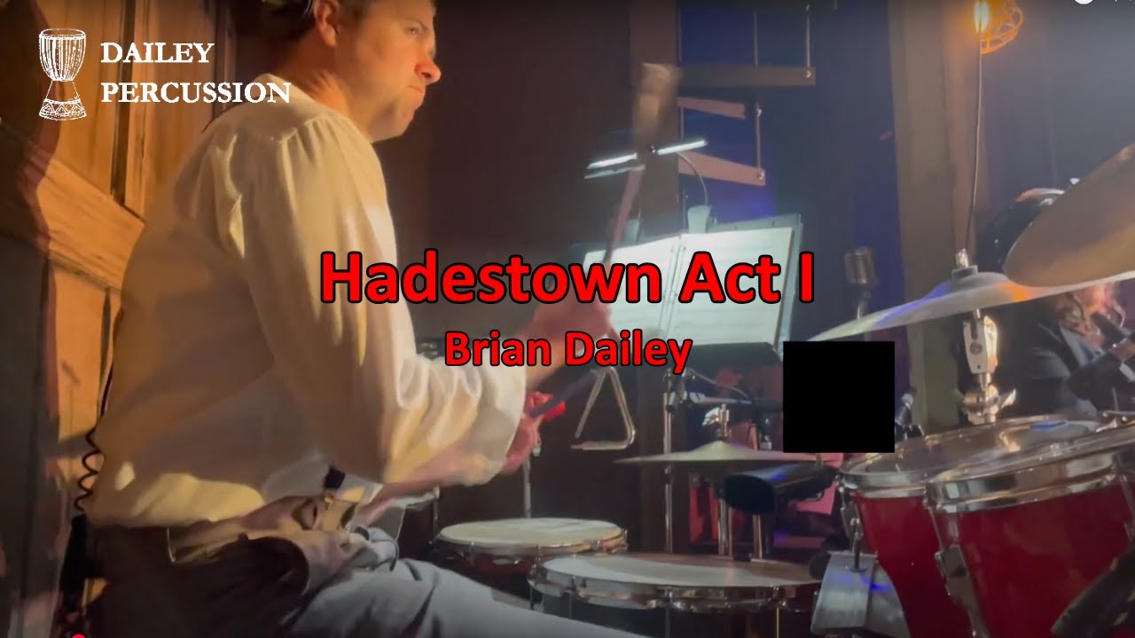Hadestown Act I - Drum Cam