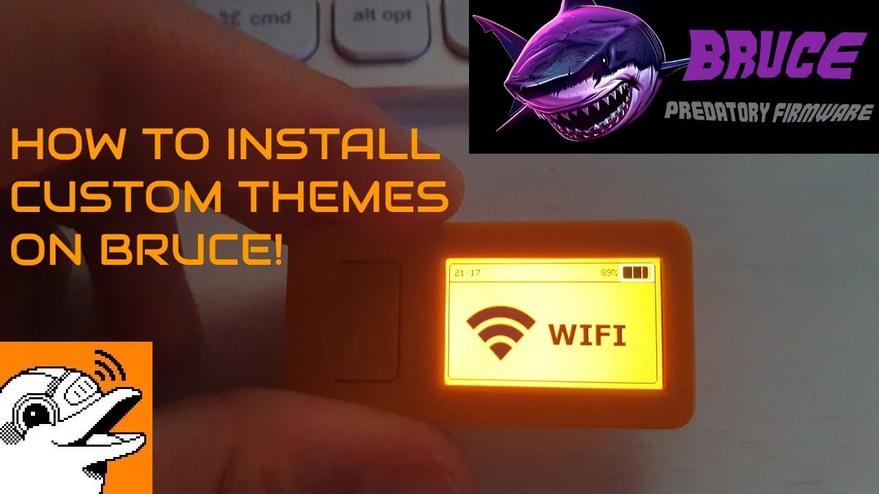 Как установить и создать пользовательские темы для прошивки Bruce!