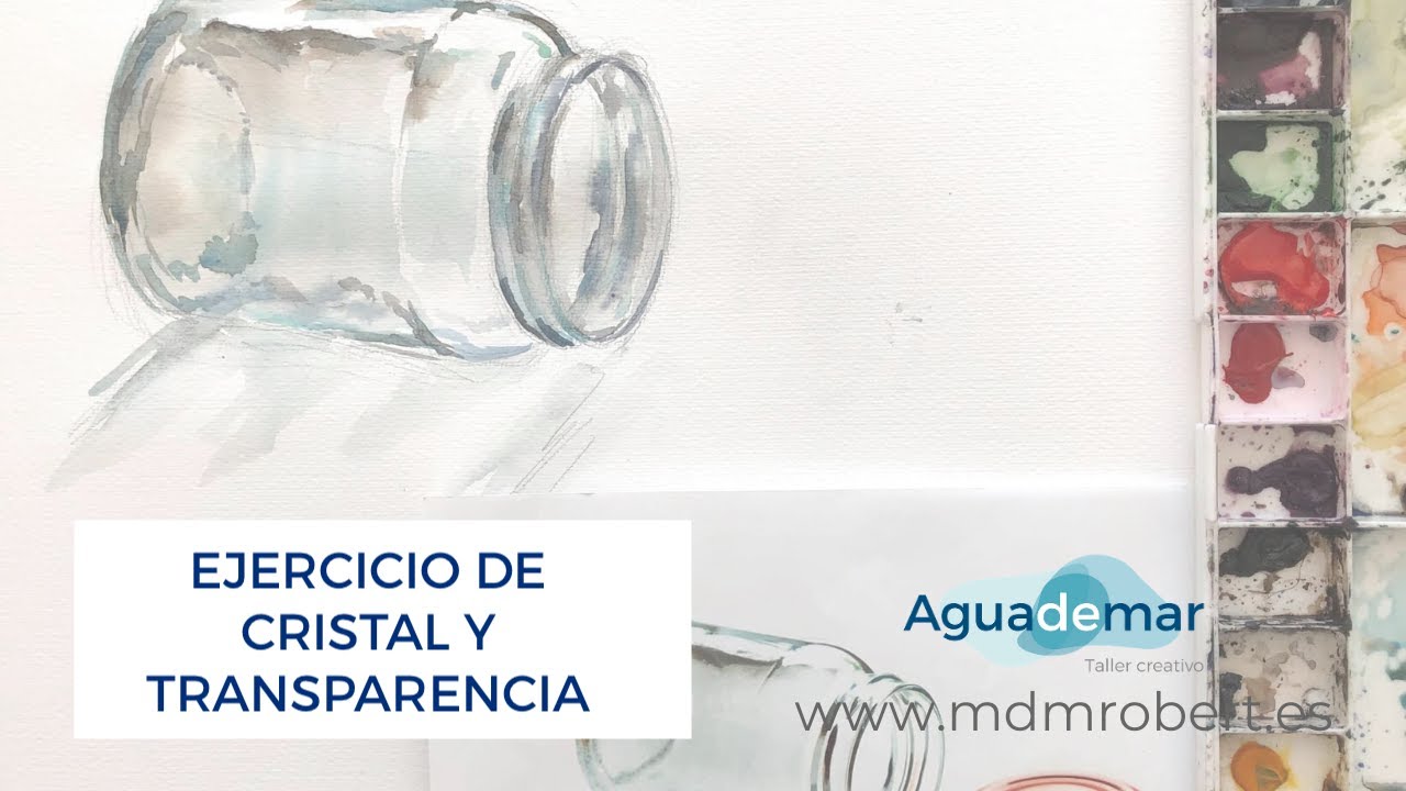 Ejercicio de cristal y transparencia.