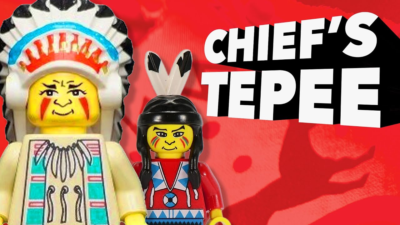 Lego Western Indians Chiefs Tepee Unboxing and Speed build
