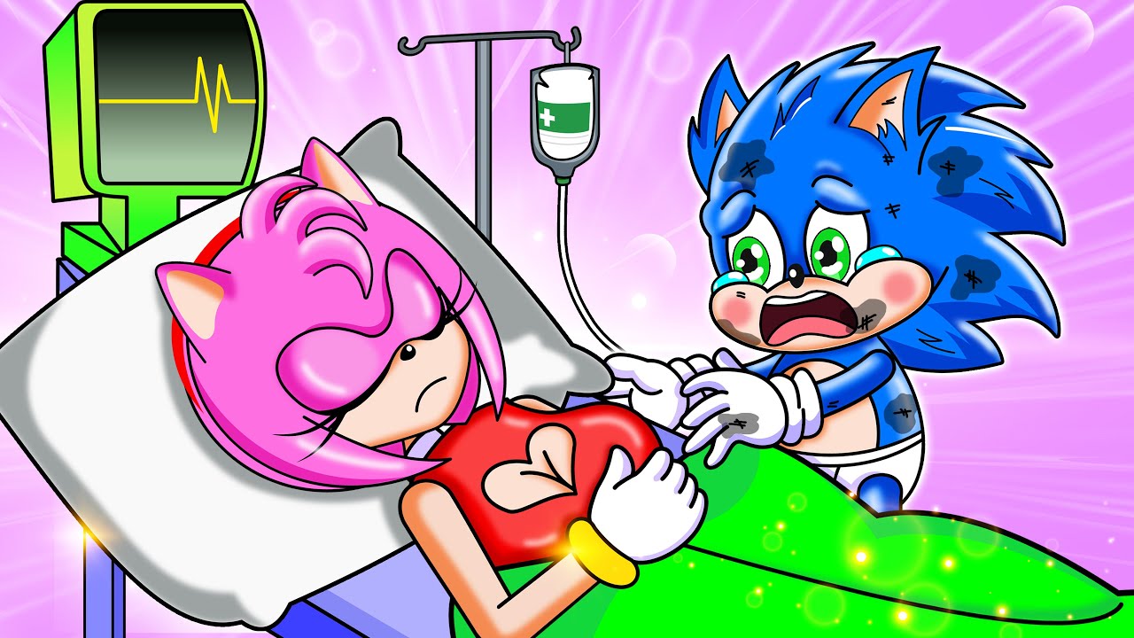 Good Sonic Save Mommy Amy - Sonic Love Amy Mommy - Sonic the Hedgehog 2 Animation