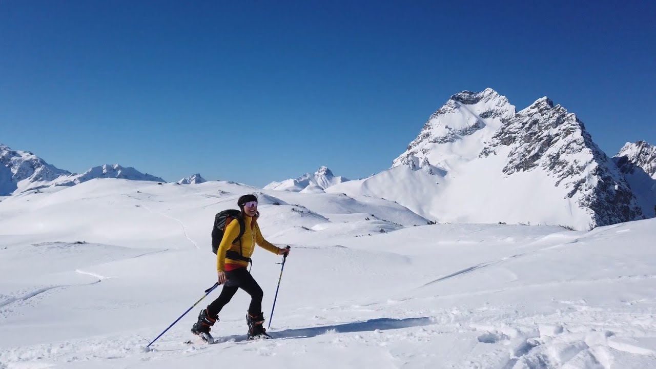 Skitouren Bregenzerwald: Zwischen Widderstein und Geißhorn Aussichtsreiche Rundtour am Hochtannberg