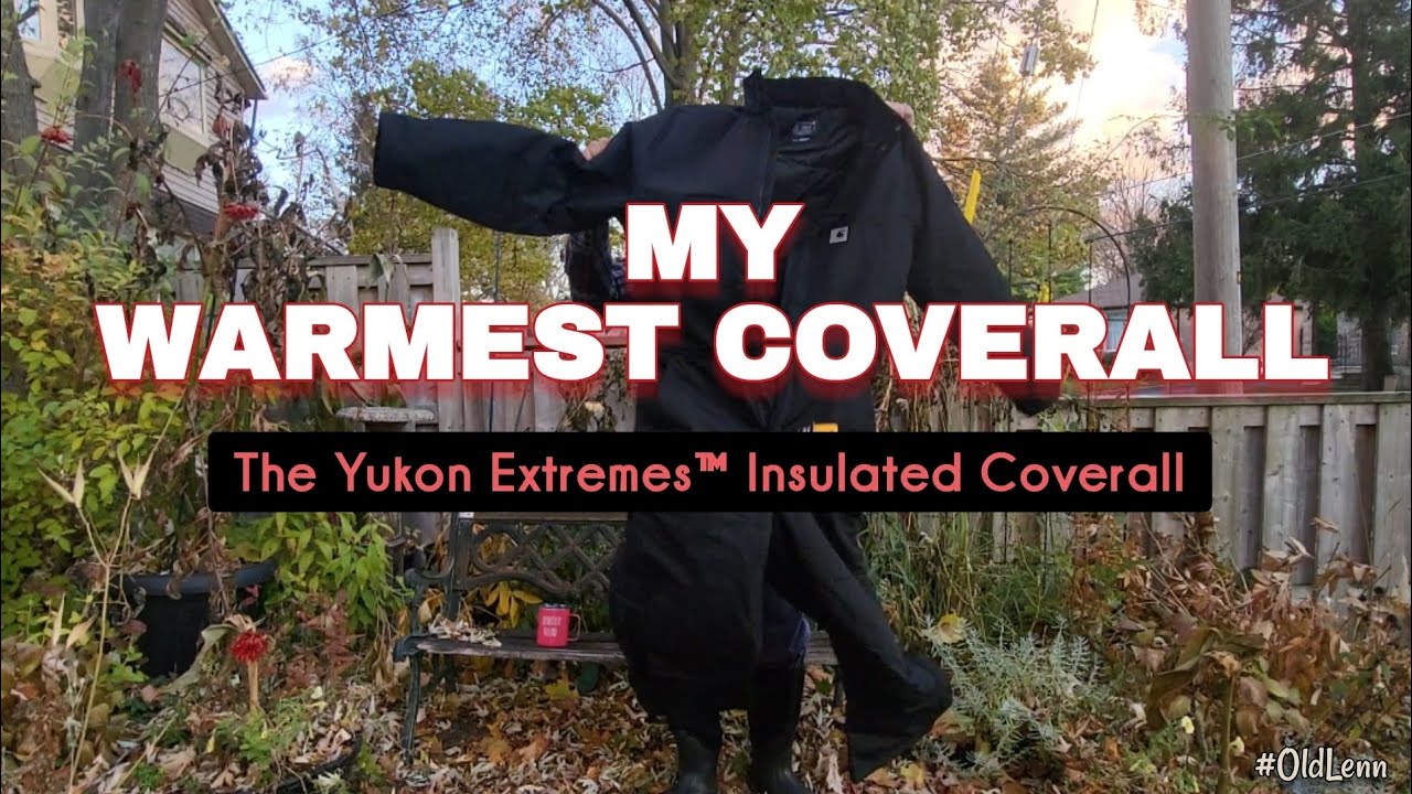 MY WARMEST COVERALL ! The (NEW) Carhartt Yukon Extremes Insulated Coverall | Quick Review