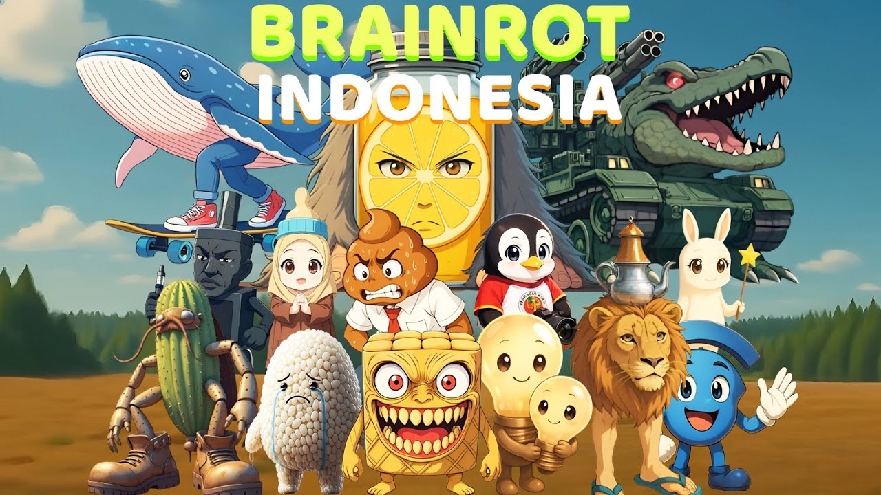 INDONESIAN BRAINROT: ANIME OPENING | Official Music Video