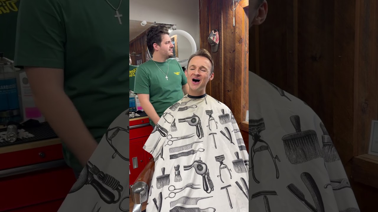 Singing in a Barbershop in the middle of Tennessee!