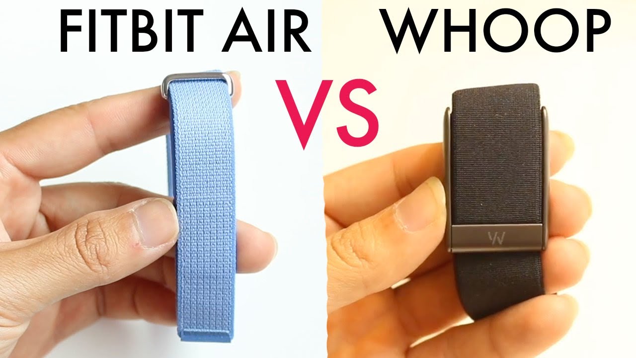 FitBit Air против Whoop! (Что лучше?)