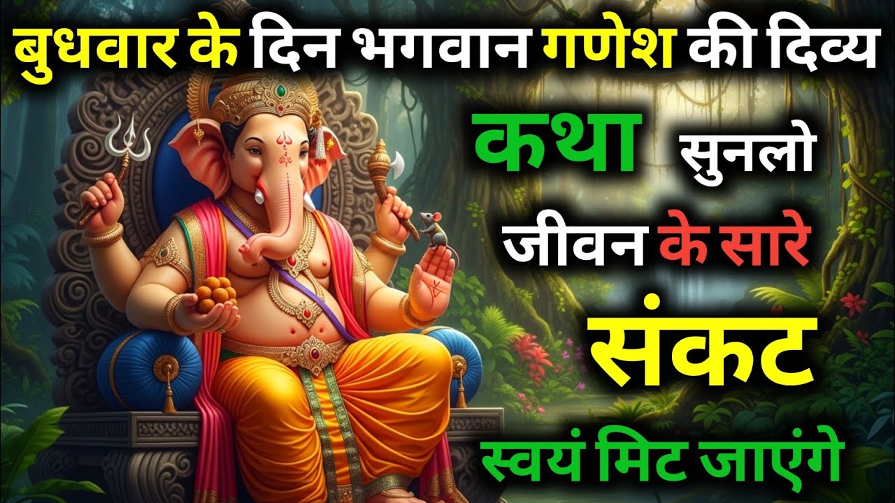 भगवान गणेश की ये पौराणिक कथा सुनली तो, जीवन में कभी दु:ख नहीं आएगा  | vart katha