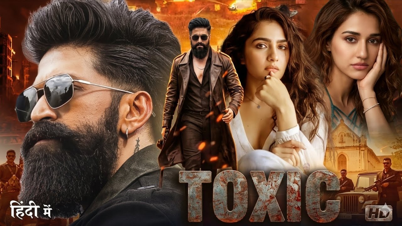 Toxic Full Movie Hindi Dubbed 2026 | Yash | Kiara | Huma | Nayanthara | South Action Full HD Movie