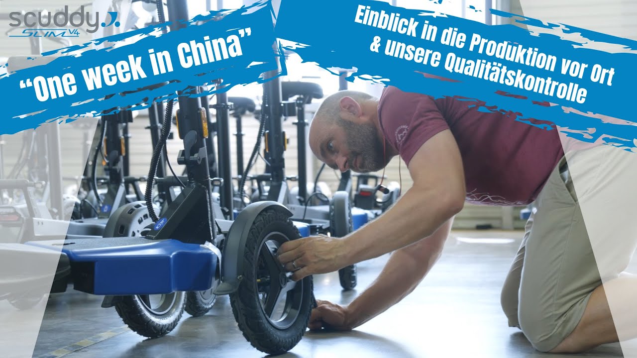 Die scuddy slimV4 Produktion – „one week in China
