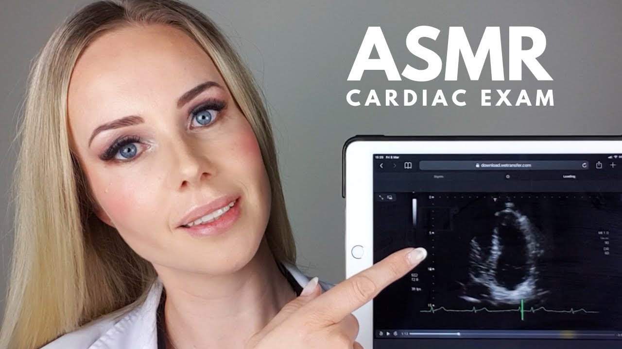ASMR ❤ Heart Doctor Roleplay 💉 Live Cardiography + ECG Scan (Realistic)