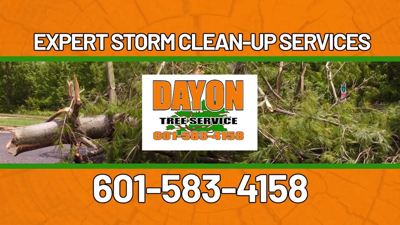 WDAM Commercial - Dayon Tree Service - Storm Cleanup Services: Generic (:10)