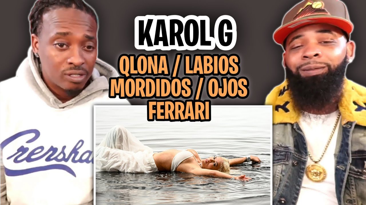 TRE-TV REACTS TO - KAROL G - QLONA / Labios Mordidos / OJOS FERRARI [2023 Billboard Music Awards]