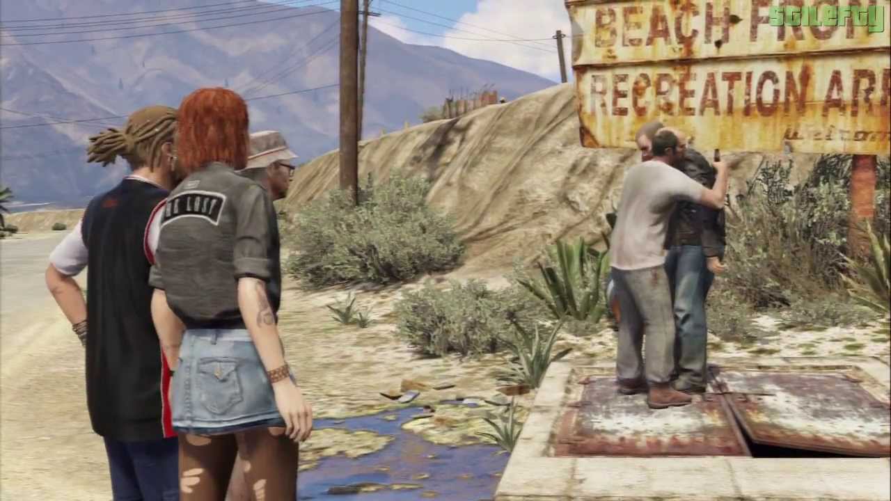 GTA 5 PS3 - Mission #17 - Mr. Philips [100% - Gold Medal]