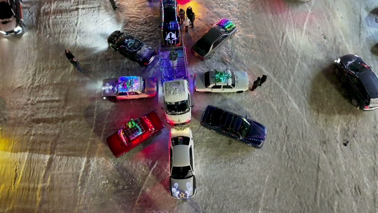 #Автоёлка #christmastree . #излучинск #нижневартовск #мегион #аэросъёмка#shortvideo