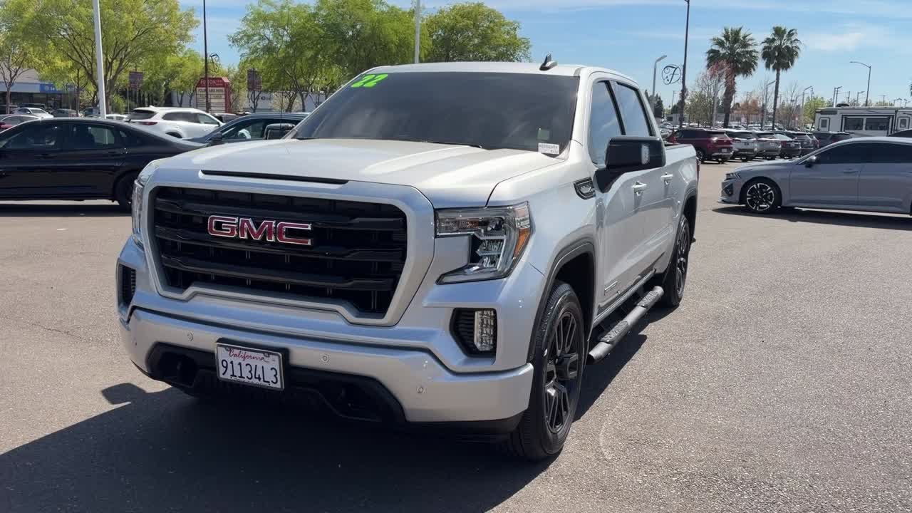 2022 GMC Sierra 1500 Limited Elevation Sacramento, Rosemont, Rio Linda, Elk Grove, Lemon Hill C...
