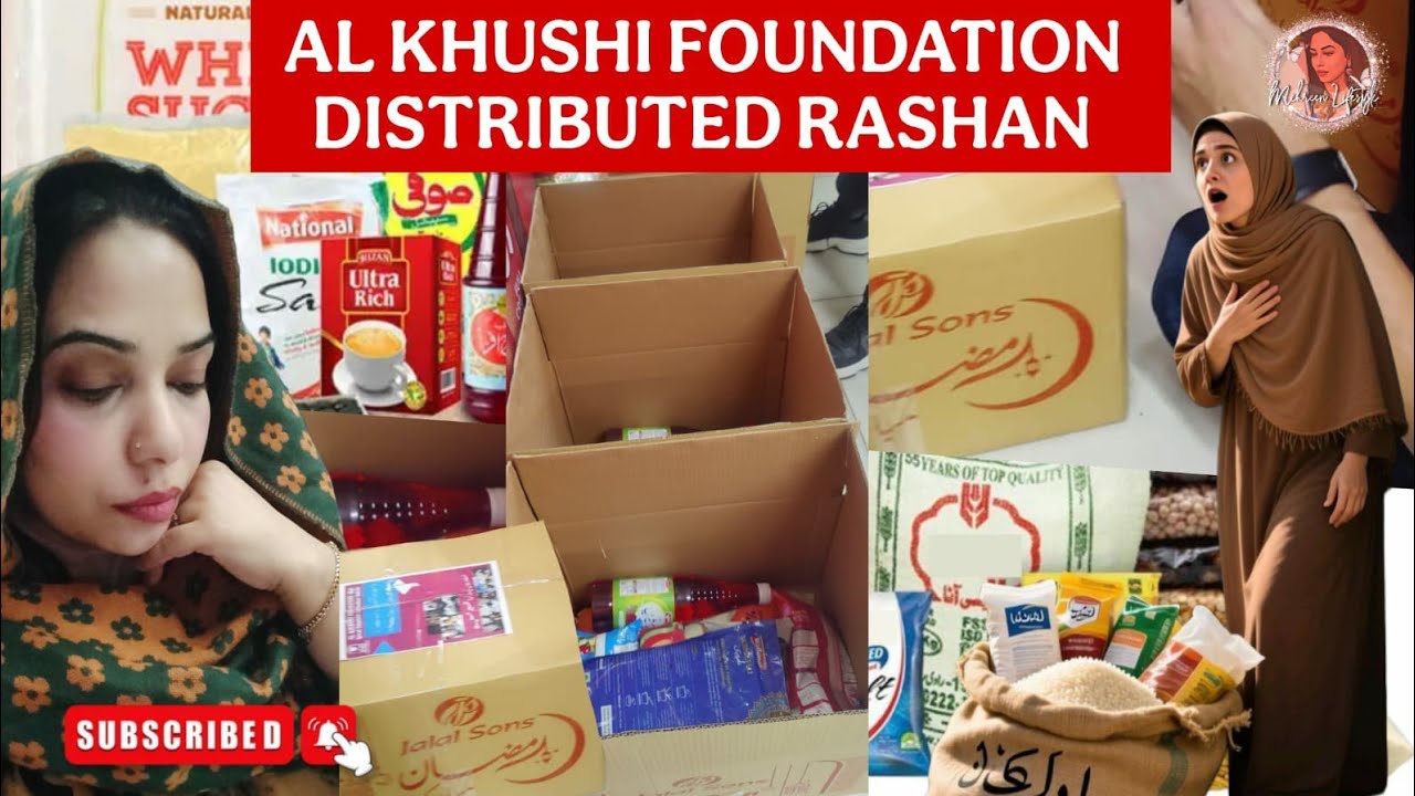Al Khushi Foundation Rashan Distribution 2026 🌙 | Helping Needy Families | Ramadan Grocery Shopping