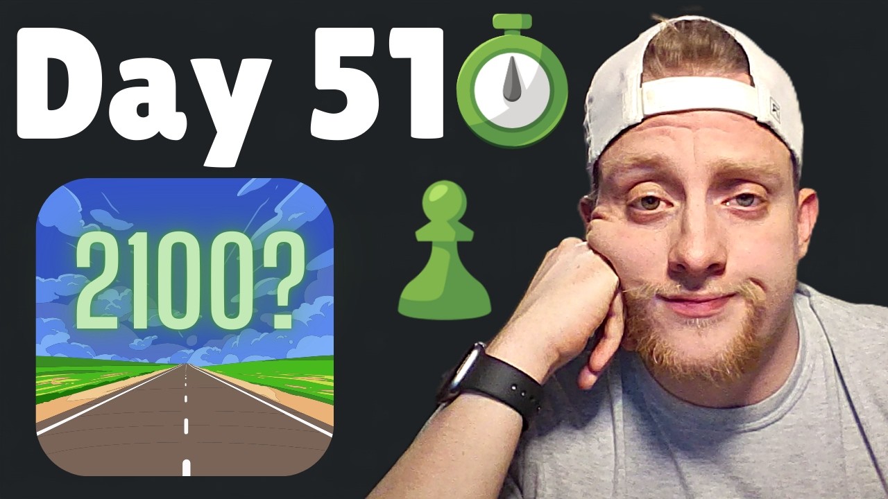 День 51: Впереди долгий путь... - Путь к 2100 на Chess.com