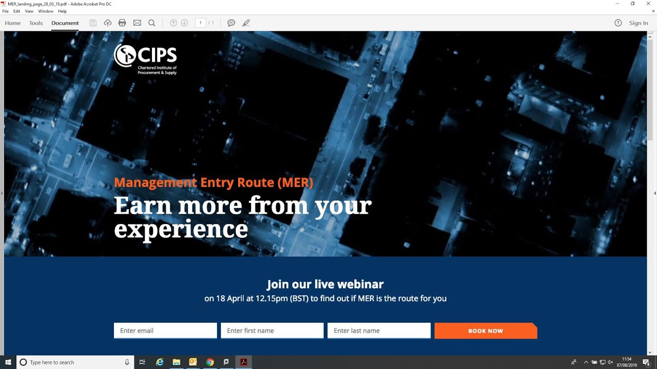 CIPS Management Entry Route to MCIPS  - is it right for you?