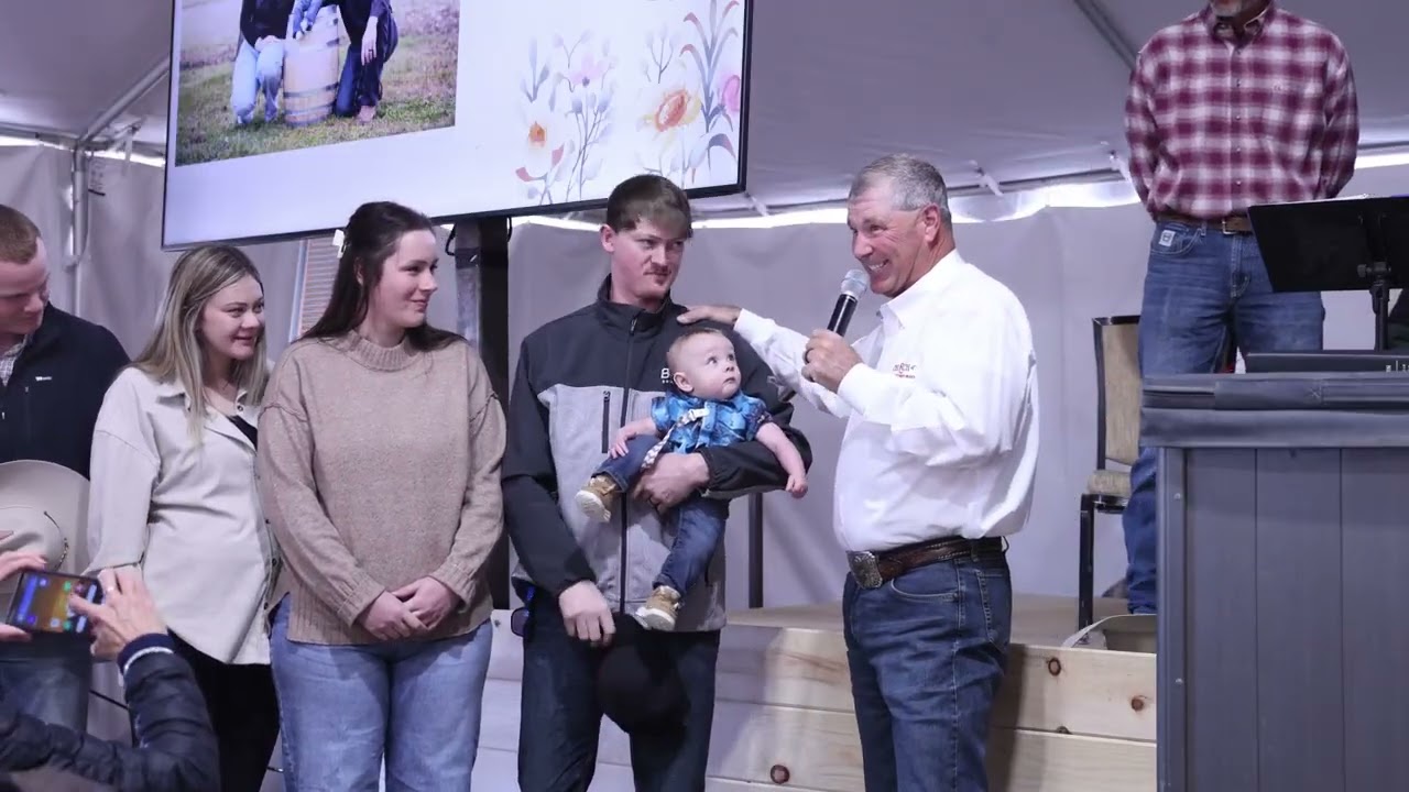 Baptism and Baby Dedication- Trevor and Ashlynn Surber and Baby Theo