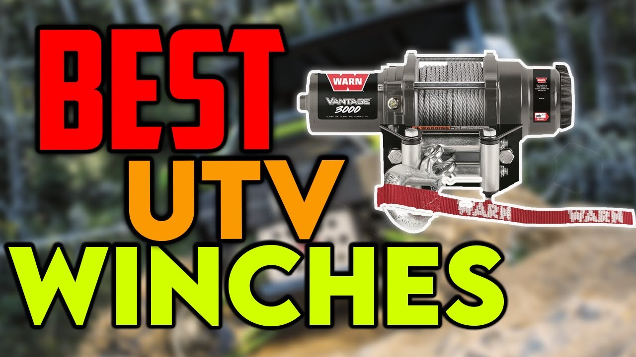 ✅ Top 5 Best UTV Winches  | Winch for Your SxS UTV