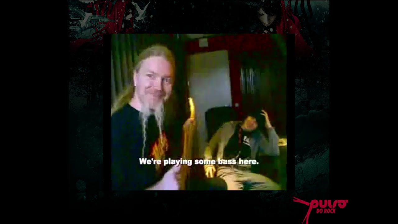 Vídeo inédito do Nightwish - Tuomas Holopainen tocando baixo em estúdio