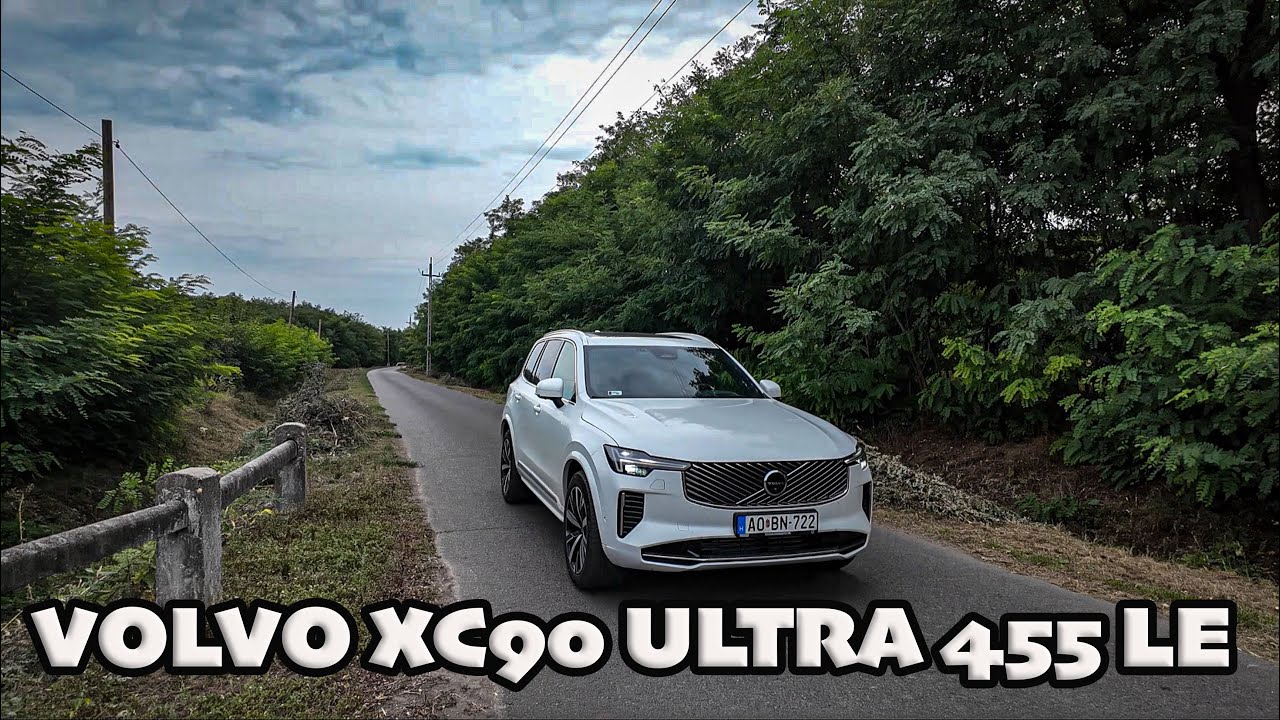 VOLVO XC90 ULTRA 455 LE - Így lesz 1M Ft a villanyszámla