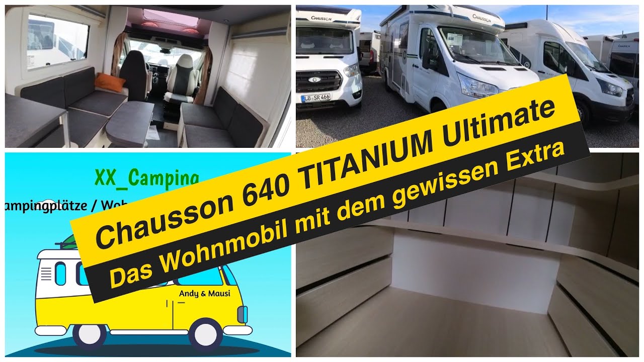 ⚠️Wohnmobil highlight zum Topp Preis und Leistung ⚠️ CHAUSSON 640 Titanium Ultimate ! Modell 2024