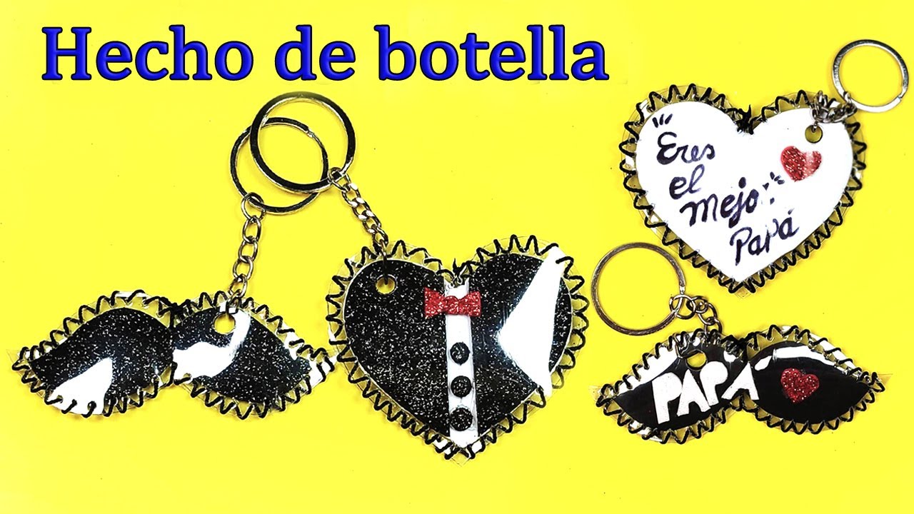 ♻️ECONÓMICO y HERMOSO REGALO para el DÍA del PADRE - LLAVEROS ESPECIALES para el DIA del PADRE