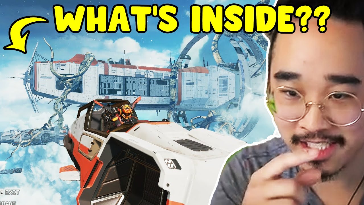 GLITCHING TO THESE SKY SHIPS ON OLYMPUS? (Apex Legends)