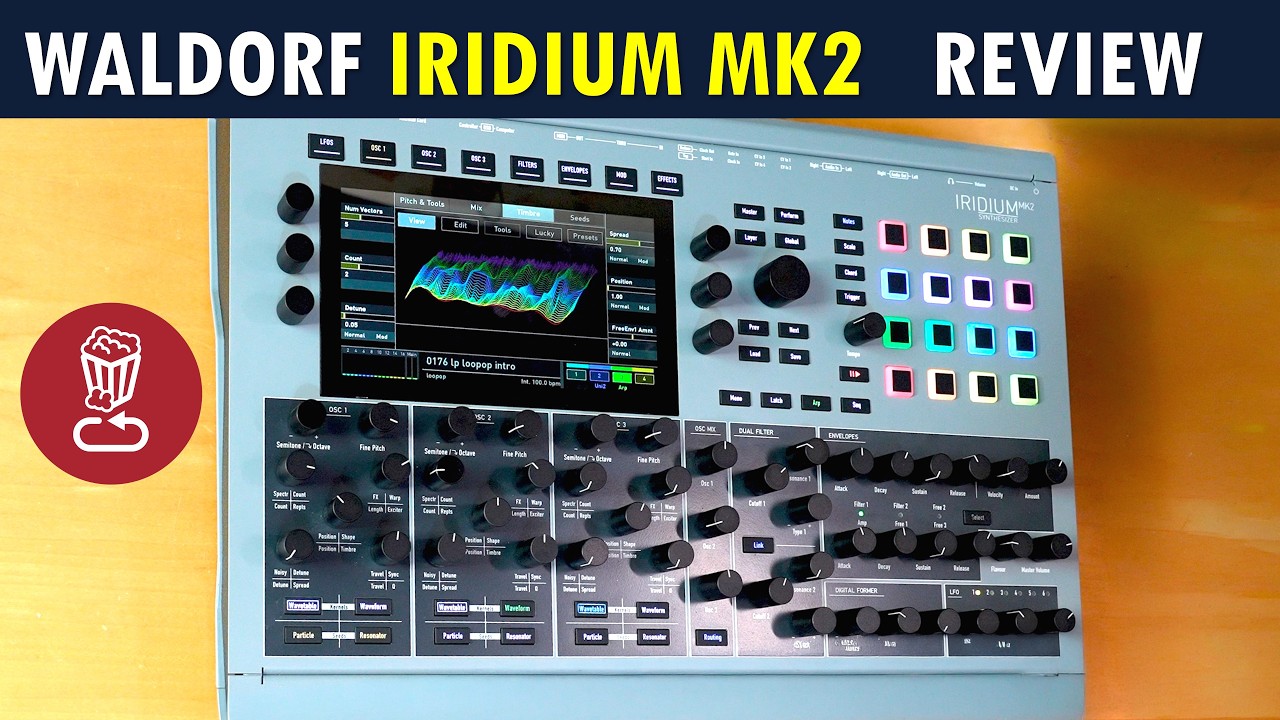 Iridium Desktop MK2 // Is Waldorf's Next Gen synth worth the upgrade? // Review & tutorial