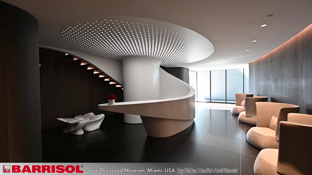 One Thousand Museum - Miami, USA (Barrisol Lumi&egrave;re&reg;, Barrisol Perfodesign&reg;)
