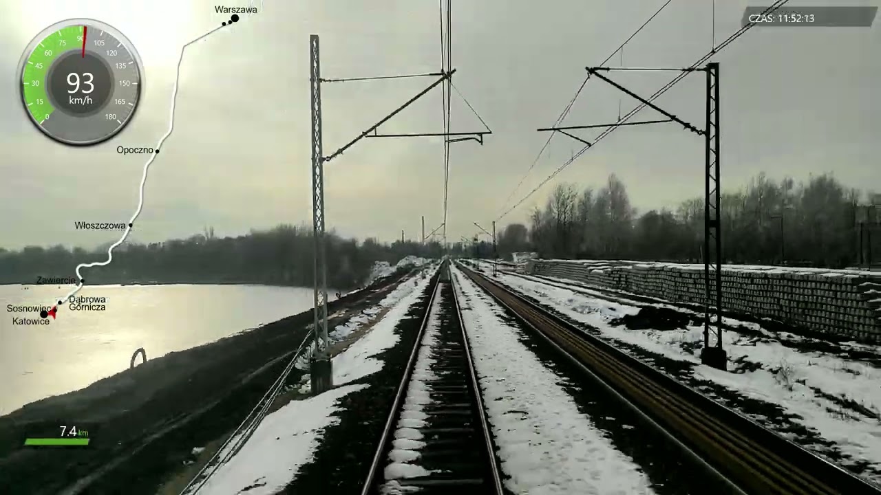 [Rearview] KATOWICE&rarr;WARSZAWA | IC SILESIA |