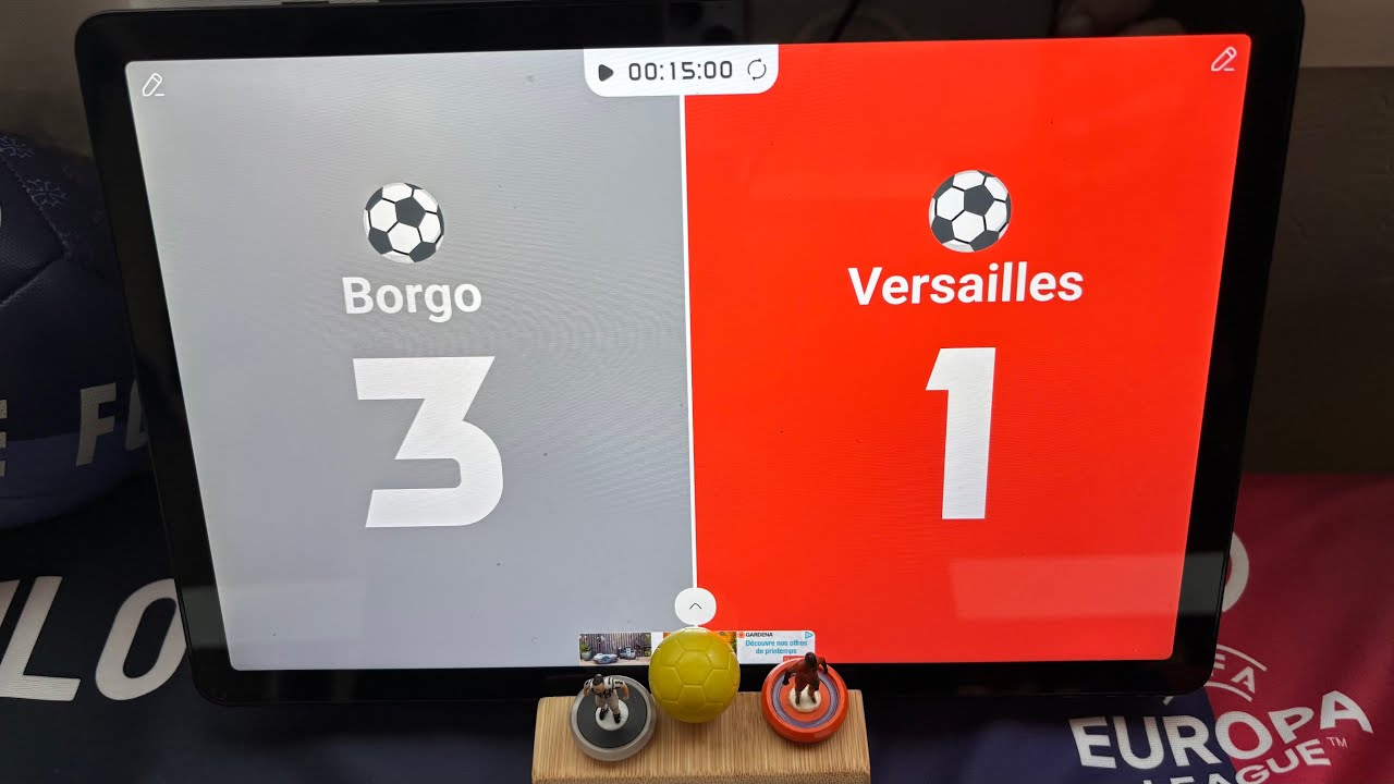 BORGO - Versailles - Subbuteo Ligue Solo National - Journée 26