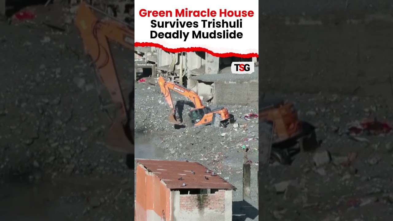 Green Miracle House&rsquo; Defies Nepal Mudslide Amid Massive Trishuli Flood Devastation | TSG