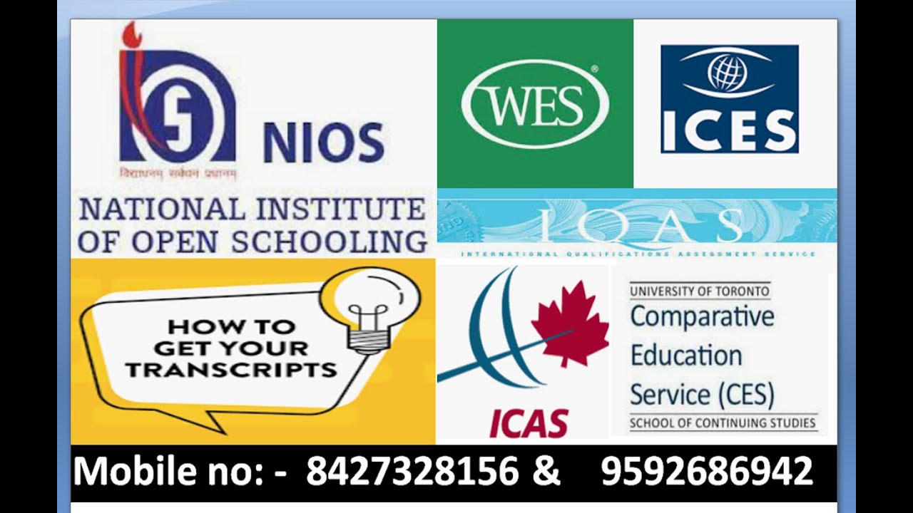 How to get Transcript From NATIONAL INSTITUTE OF Open Schooling(NIOS) 84273 28156