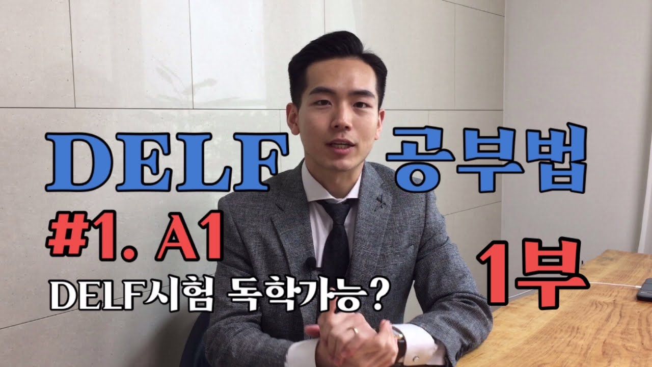 프랑스어 DELF 시험 독학이 가능할까? DELF A1 준비방법? (1부)