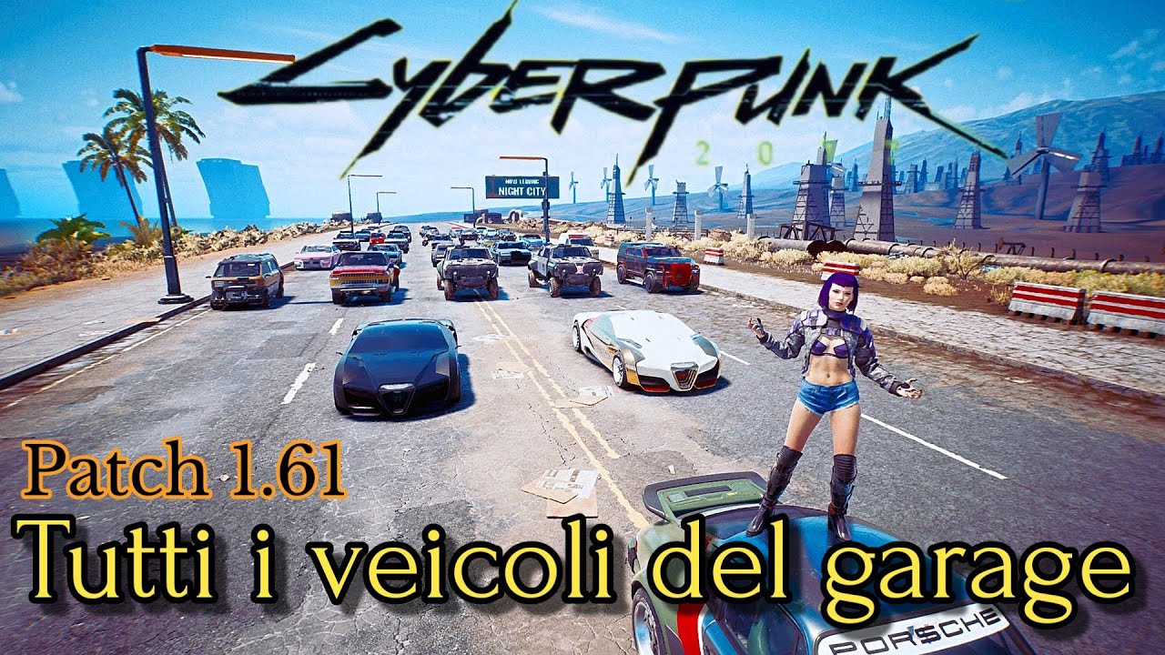 Cyberpunk 2077 Tutti i veicoli acquistabili e ottenibili... Esterno, interni e rumore.
