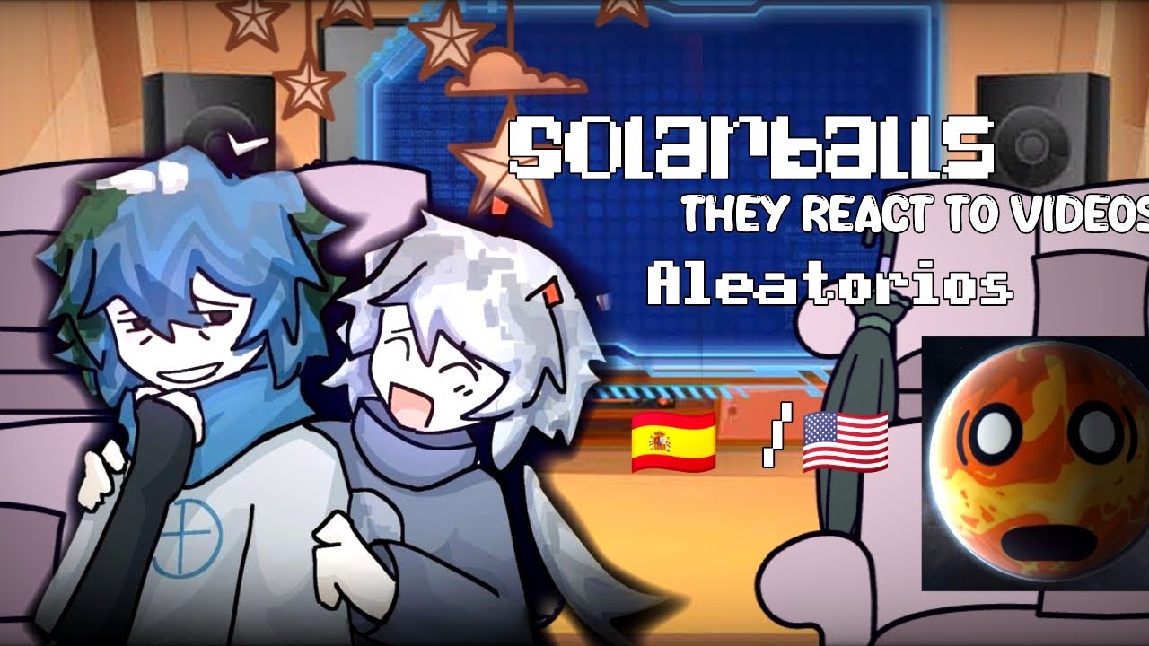 Solarballs React to Random Videos // Planets and Moons // 🇪🇸/🇺🇸