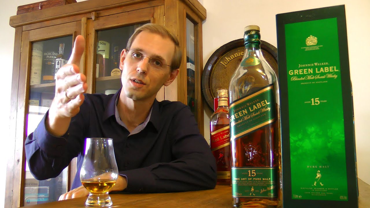 Degustando 033: Whisky Review Johnnie Walker Green Label