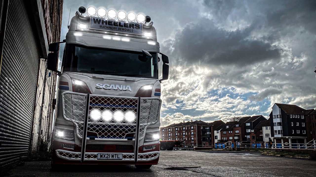 Brand New! Wheelers Transport Scania 650S V8 Showcase - 60th Anniversary Airbrush