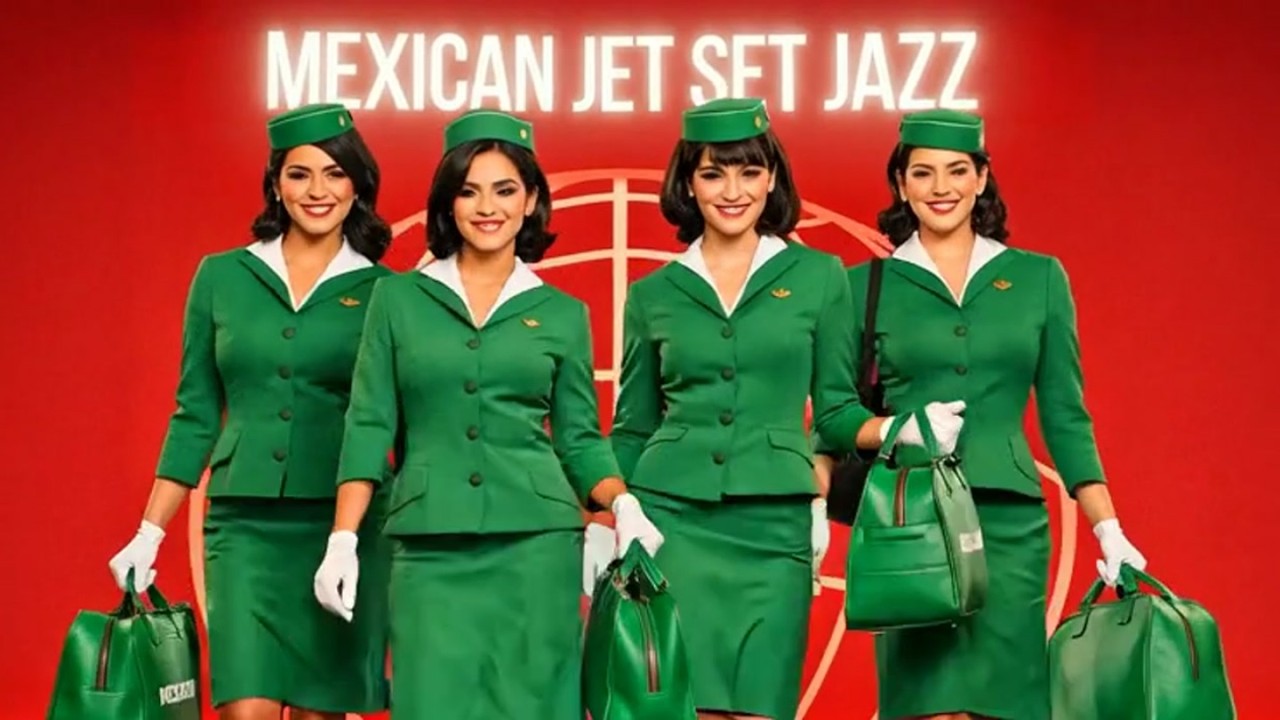 MEXICAN JET SET JAZZ ✈️🥃🎷 [1 HOUR]1964 Mid-Century Luxury, Cocktail Lounge & High-Society Brass