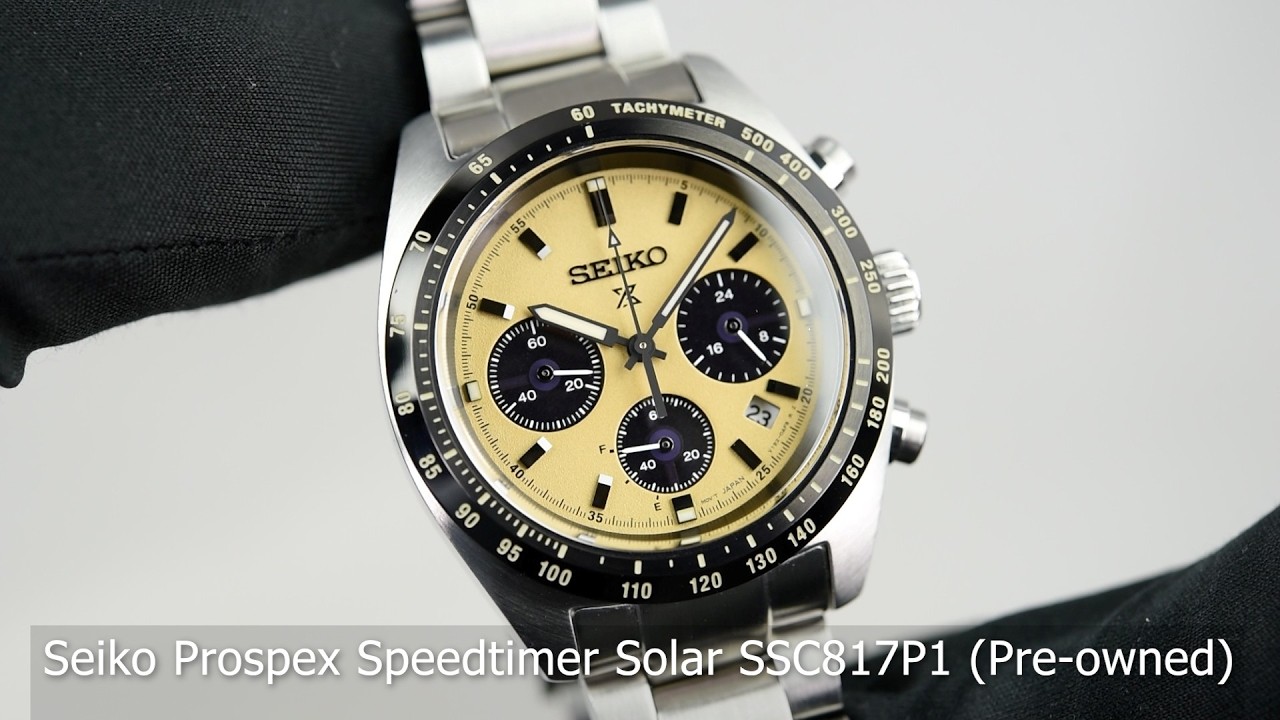 Seiko Prospex Speedtimer Solar SSC817P1 (używany)