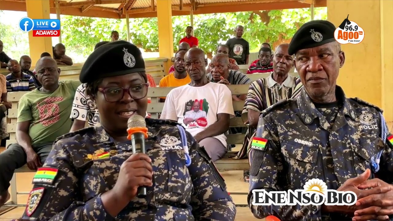Community engagement with the people of Adawso