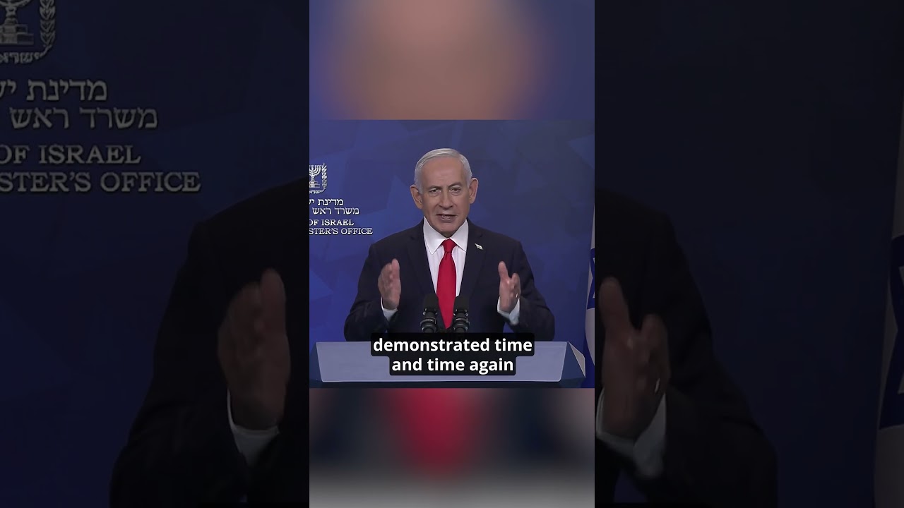 Нетаньяху хвалит Трампа за смелую операцию по спасению американского летчика в Иране #shorts