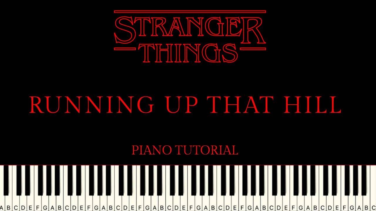 Kate Bush - Running Up That Hill (STRANGER THINGS Piano Tutorial)