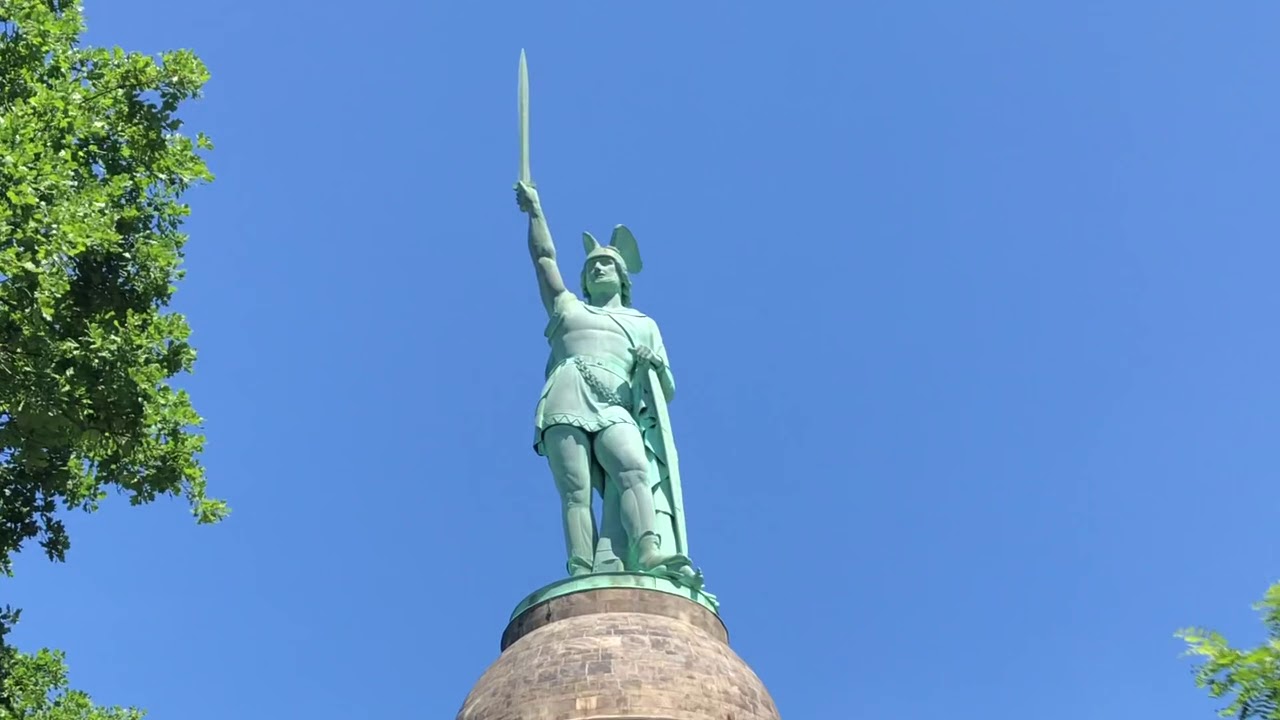 Besuch des Hermannsdenkmal im Teutoburger Wald | Arminius der Cherusker | Detmold, Deutschland