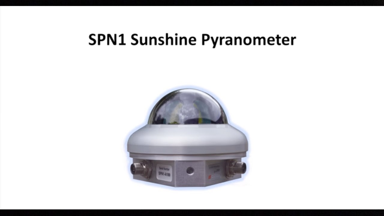 Delta-T Devices SPN1 Sunshine Pyranometer video